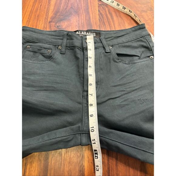 Valabasas Men's Dark Blue Mid Rise Distressed Skinny Jeans Size 32 - Picture 5 of 8